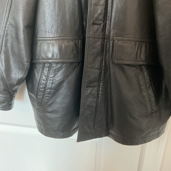 Men’s Leather CCM Jacket - Picture 3 of 10